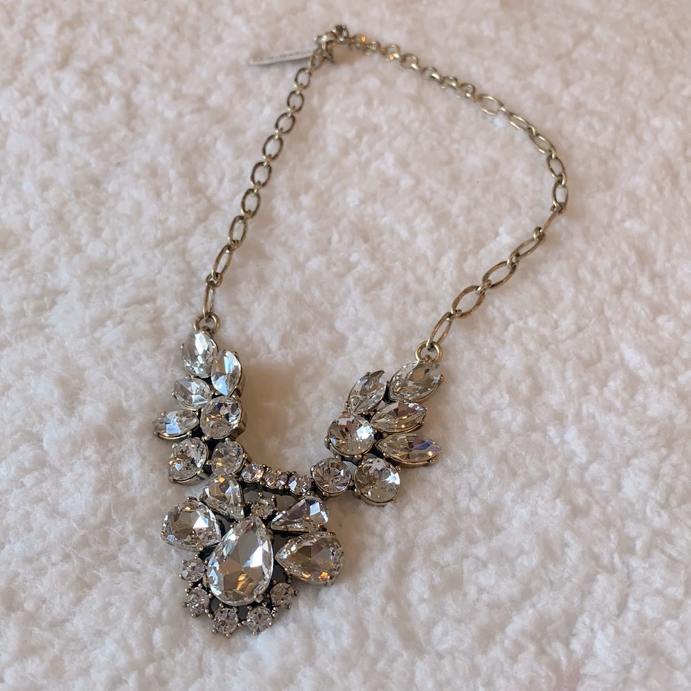 J.Crew Sparkle Statement Necklace NWTD